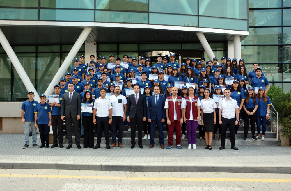 “Könüllü gömrükçü”lərə “İlk tibbi yardım” üzrə təlim  keçirildi - FOTO